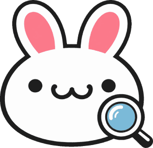 The BunnyQuery bunny, magnifying glass in hand
